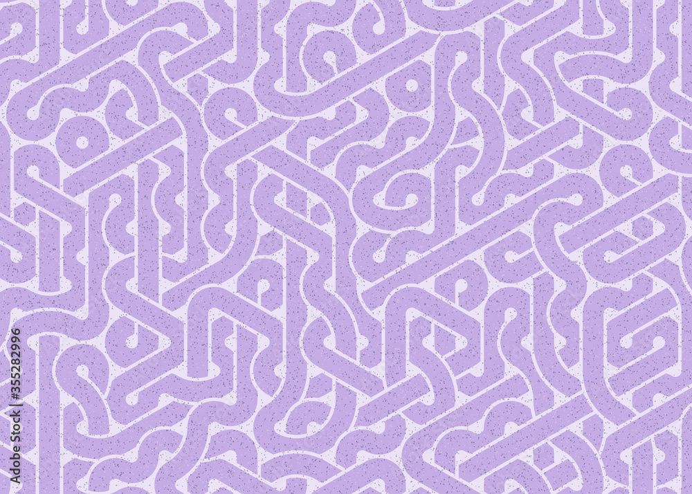 Colour Hexagon Tile Connection art background design illustration