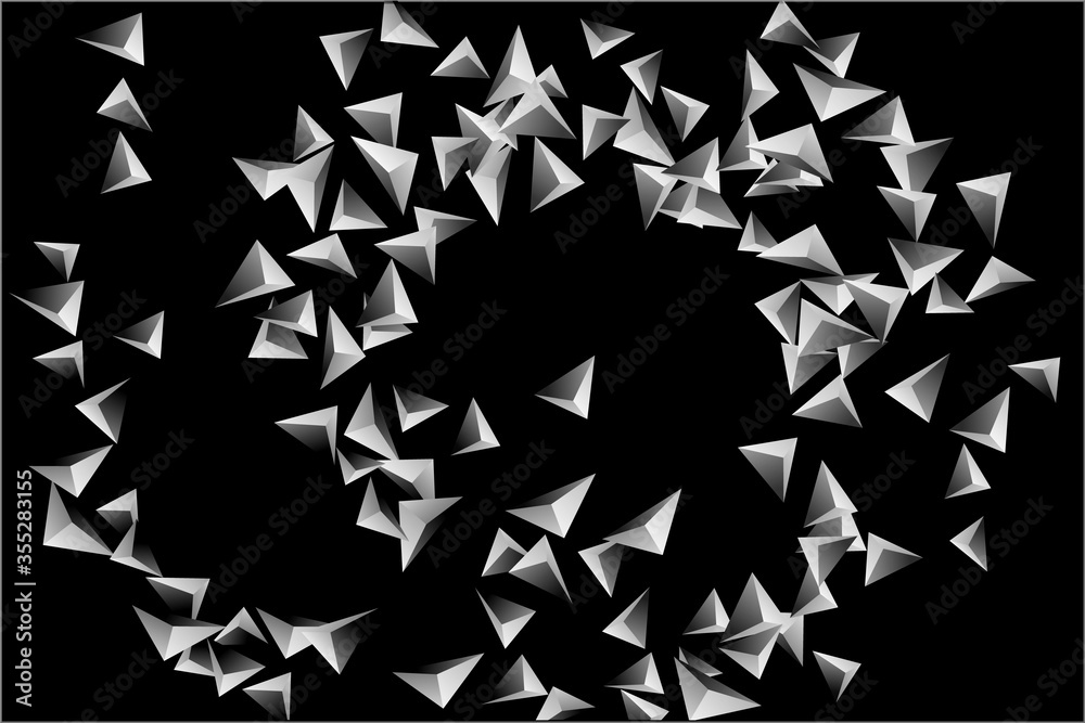 Triangular background.
Triangular background.
