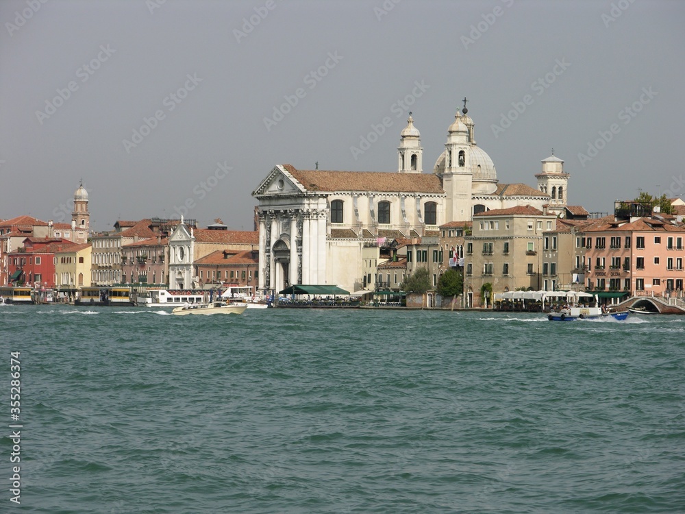 Venice, Italy, Cityscape from Giudecca Canal