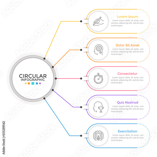 Modern Vector Infographic Template