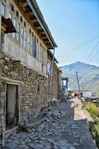 narrow street in the old town