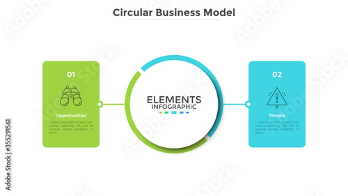 Modern Infographic Vector Template
