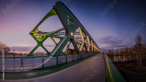 Photography Old Bridge in Bratislava