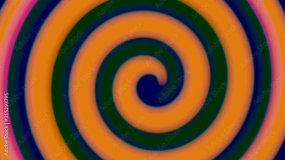 Hypnotic Multicolored Cartoon Spiral Rotation Seamless Loop Background Hypnotic Multicolored Cartoon Spiral Rotation Seamless Loop Background