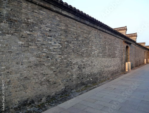 Wallpaper Mural Chinese traditional wall of a house in Yangzhou China Torontodigital.ca