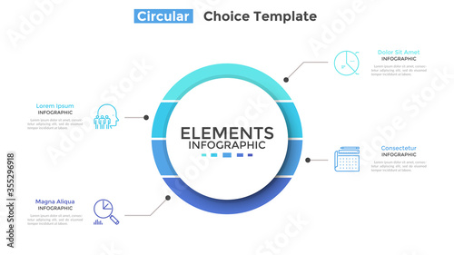 Modern Infographic Vector Template
