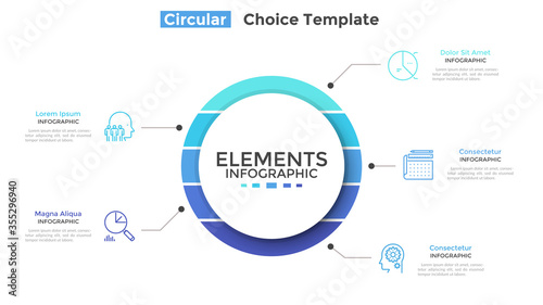 Modern Infographic Vector Template