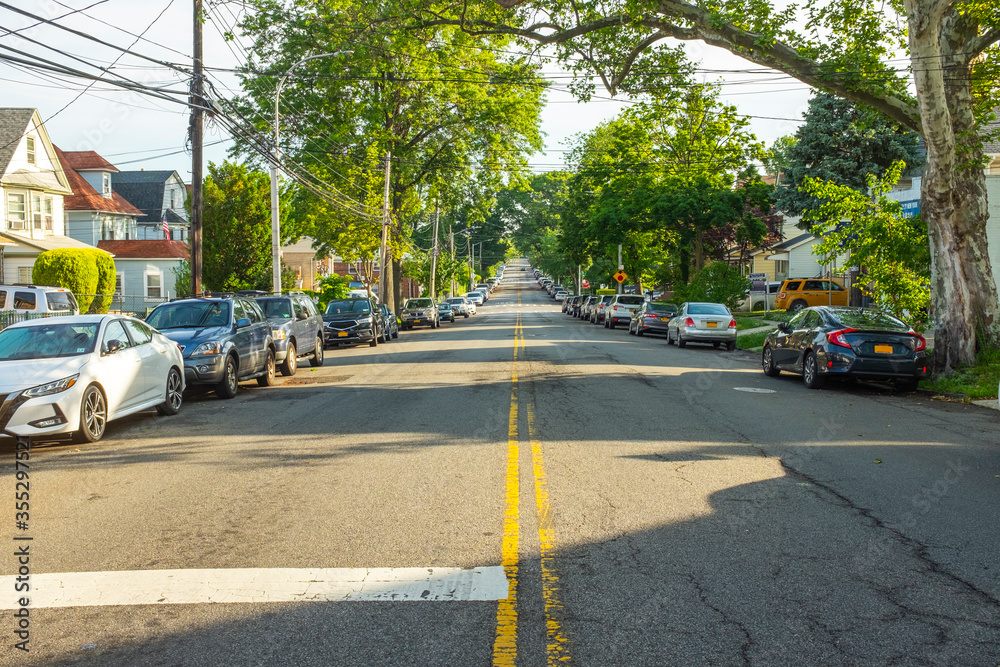 street in the city