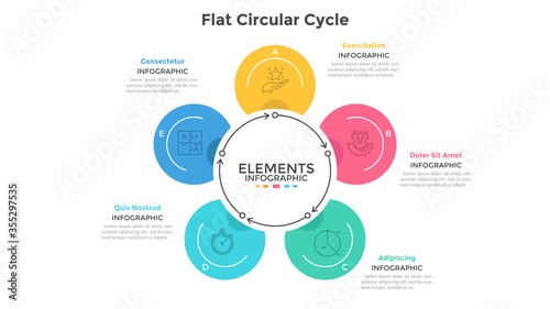 Modern Infographic Vector Template