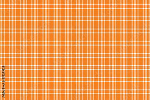 Light Orange color mixed textile clothing pattern, seamless textile pattern with horizontal and vertical stripes in white color