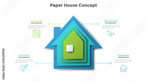 Modern Infographic Vector Template