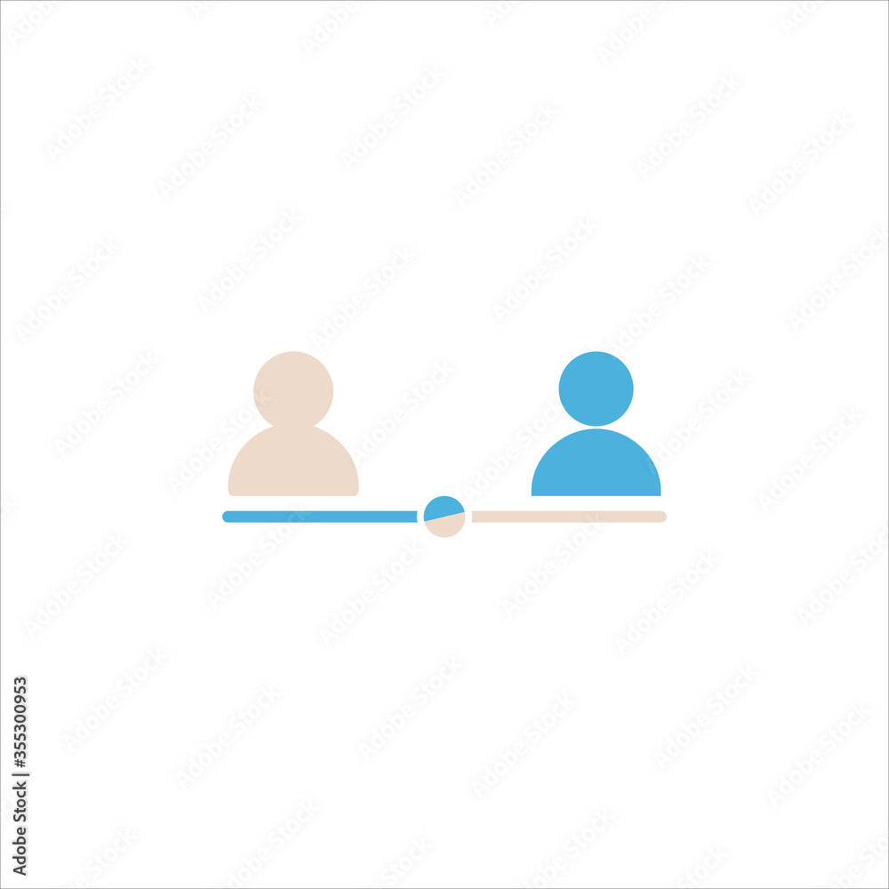 anti racism icon flat vector logo design trendy anti racism icon flat vector logo design trendy
