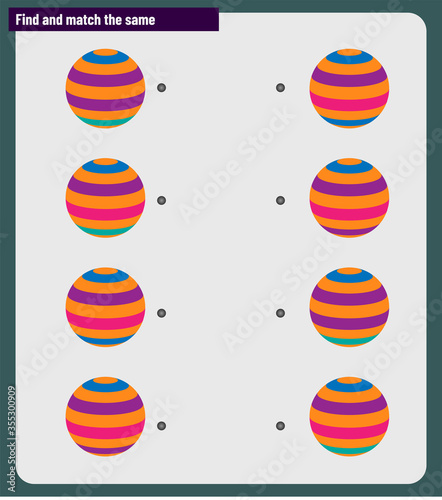 Find and match the same. Visual intelligence questions. IQ Test