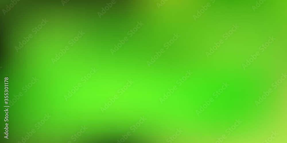 Light Green, Yellow vector abstract blur backdrop. Light Green, Yellow vector abstract blur backdrop.