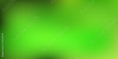 Light Green, Yellow vector abstract blur backdrop.