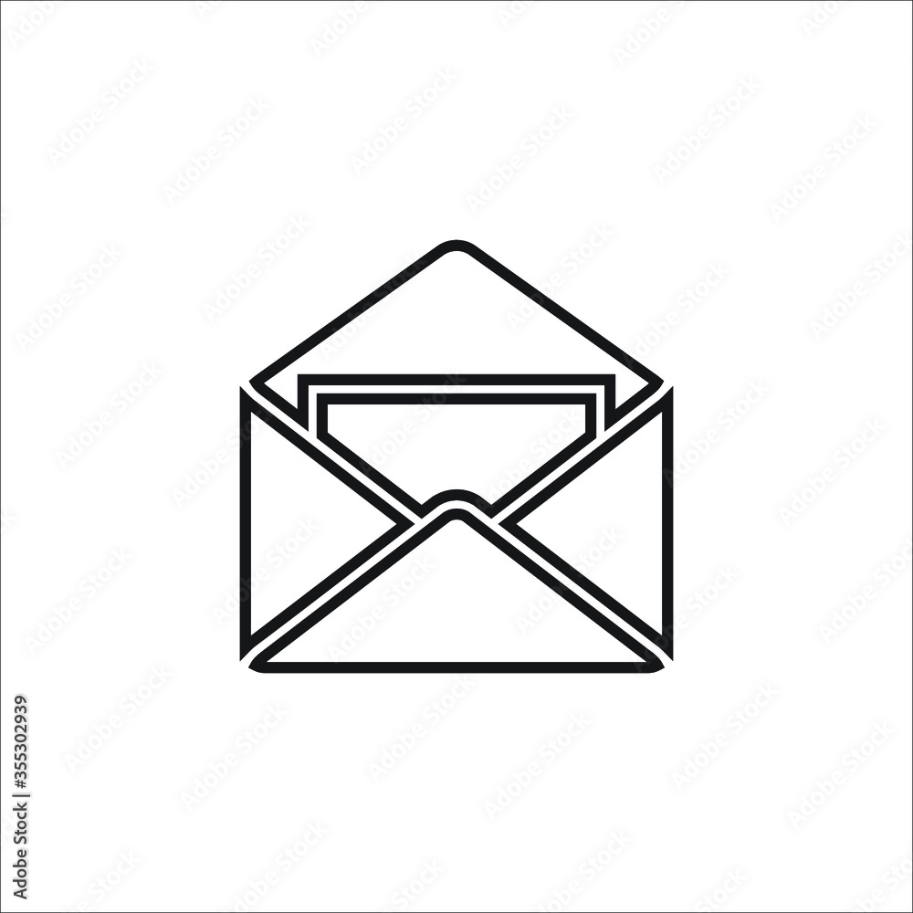 mail icon vector sign symbol mail icon vector sign symbol