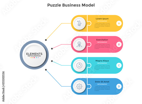 Modern Infographic Options Template