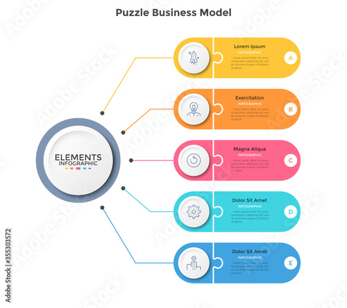 Modern Infographic Options Template
