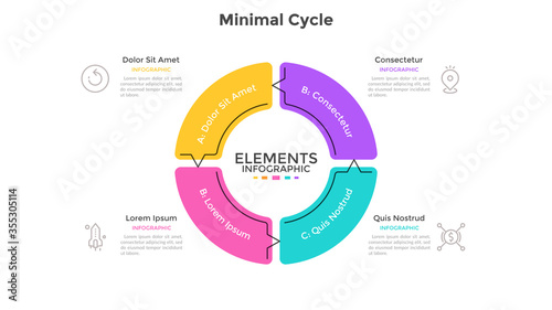Modern Infographic Vector Template