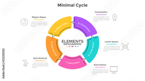 Modern Infographic Vector Template