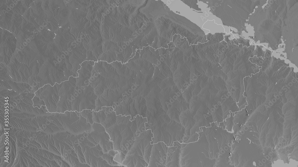 Kirovohrad, Ukraine - outlined. Grayscale Kirovohrad, Ukraine - outlined. Grayscale
