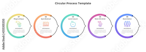 Modern Infographic Vector Template