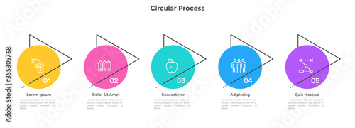 Modern Infographic Vector Template