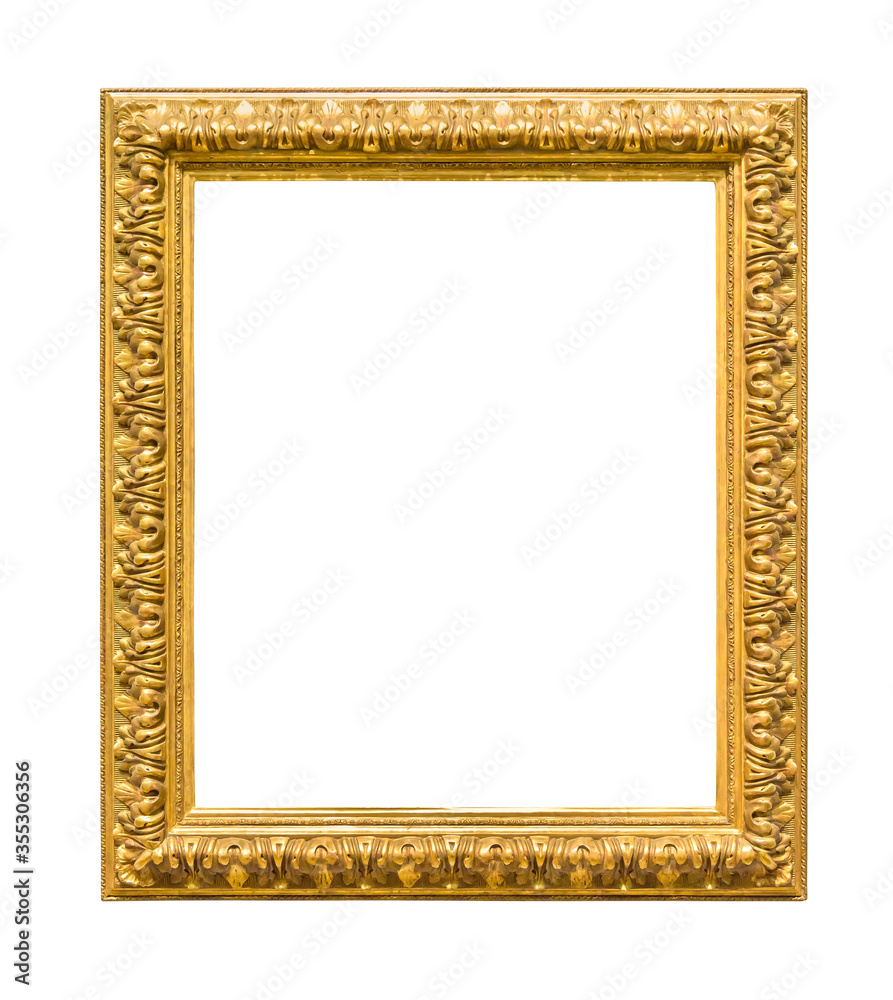 Rectangle decorative golden picture frame Rectangle decorative golden picture frame