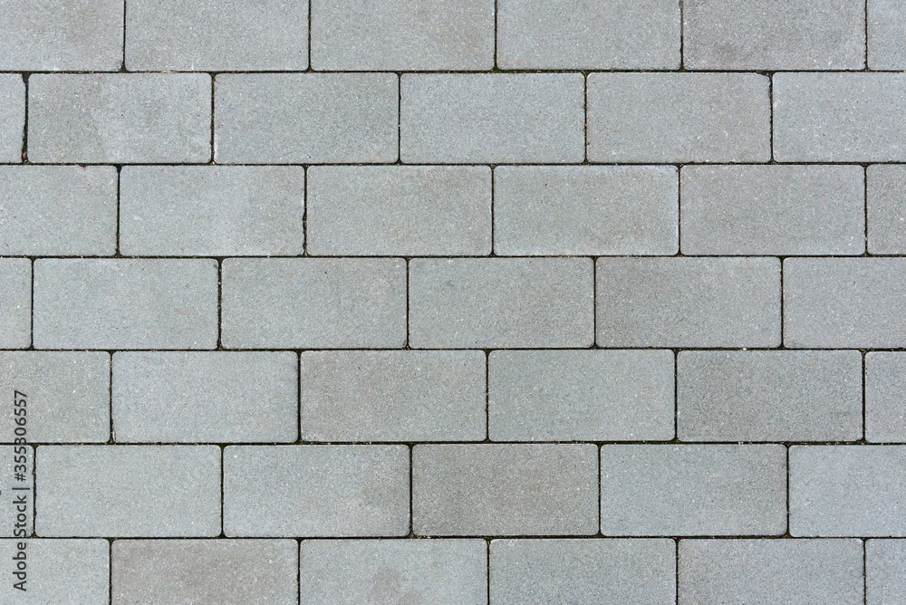 Background or texture made of gray sett pavement Background or texture made of gray sett pavement