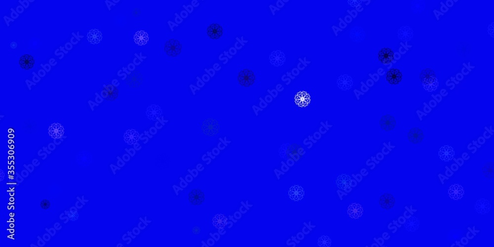 Light Purple vector natural artwork with flowers. Light Purple vector natural artwork with flowers.