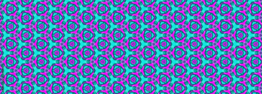 An abstract psychedelic repeating pattern background image.