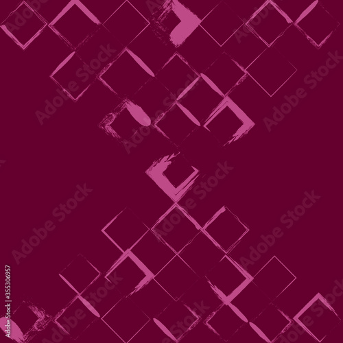 retro square pattern in grunge design. brush vector drawn and combining together randomly. it can be used as abstract retro background, template, backdrop, poster, billboard, cover page, etc.