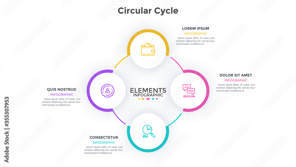 Modern Infographic Options Banner