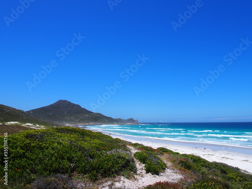 Beautiful Beaches and blue sky, Cape of Good Hope, Cape Town, South Africa