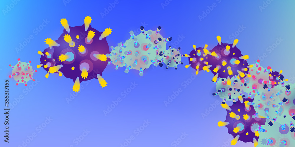Coronavirus Epidemic Virus Infection COVID-2019. Coronavirus Epidemic Virus Infection COVID-2019.