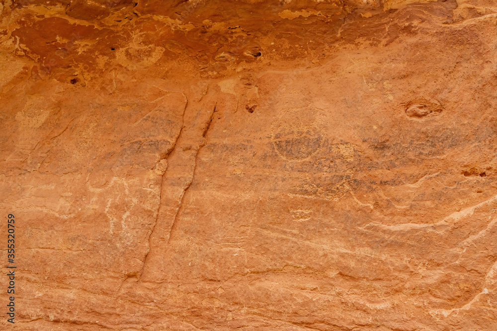 Naklejka premium Beautiful landsacpe along the Pioneer Register of Capitol Reef National Park