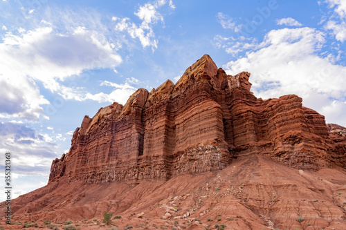 Beautiful landsacpe along the Scenic drive of Capitol Reef National Park © Kit Leong