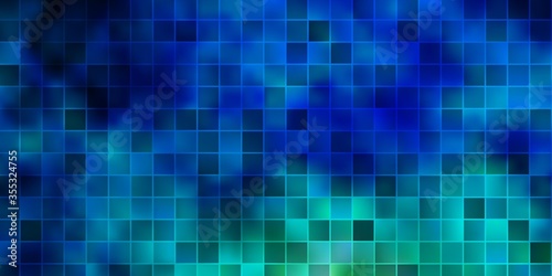 Light BLUE vector pattern in square style.