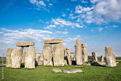 Stonehenge in the summer