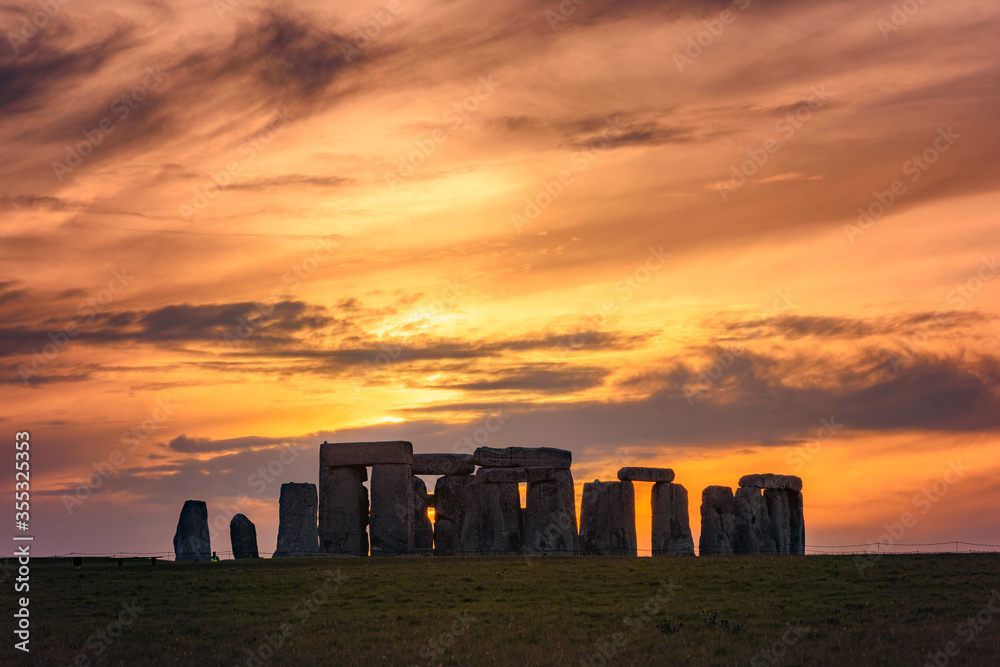 Stonehenge at solstice