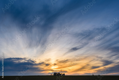 Stonehenge at solstice