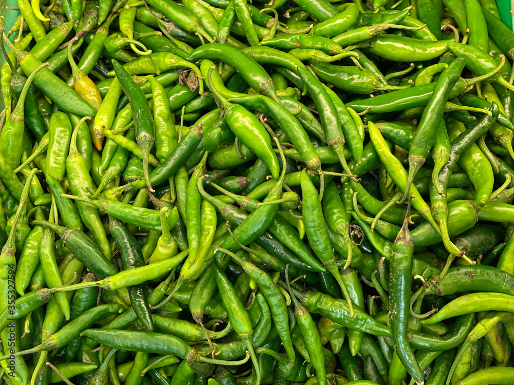 Offered for sale, Indian green pepper Offered for sale, Indian green pepper
