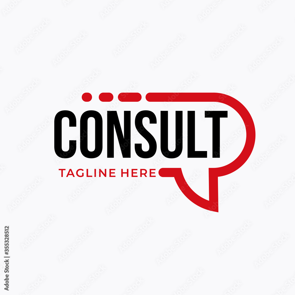 consult logo icon vector isolated consult logo icon vector isolated