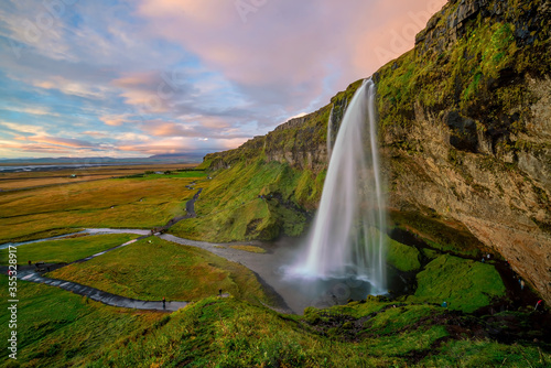 Iceland beautiful landscape  Icelandic nature landscape