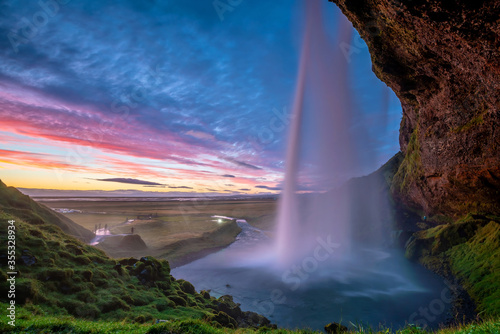 Fototapeta Naklejka Na Ścianę i Meble -  Iceland beautiful landscape, Icelandic nature landscape