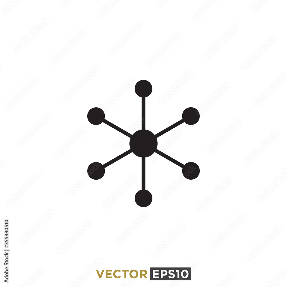 Connection Network Icon Design Vector Connection Network Icon Design Vector