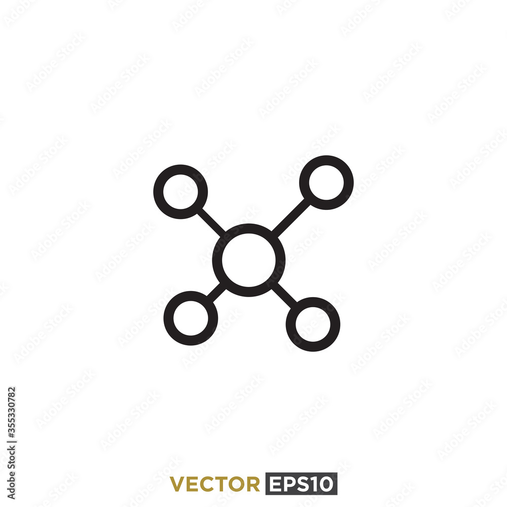 Connection Network Icon Design Vector Connection Network Icon Design Vector