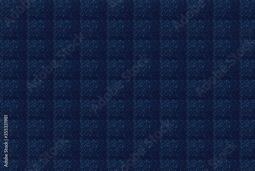 blue knitted fabric texture
