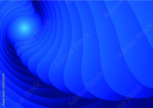 Light BLUE vector doodle abstract background style with gradient.