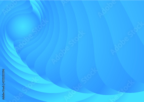 Light BLUE vector doodle abstract background style with gradient.